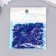Round beads 6/0 "Blue Neon" 20 g