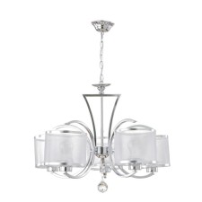 Chandelier 6591213/5 E27 40W chrome 58x58x70 cm Bayerlux