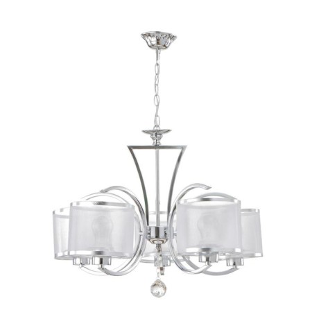 Chandelier 6591213/5 E27 40W chrome 58x58x70 cm Bayerlux