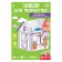 House coloring "Masha and the Bear" 3 in 1