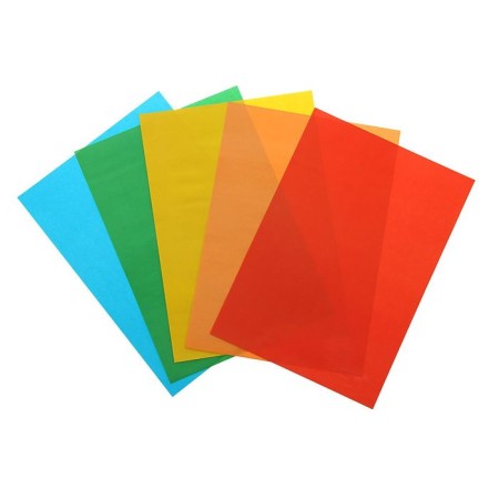 Colored paper A4, 250 sheets "Rainbow Palette" intensive, 5 colors, 80 g/m²-2