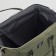 Bag-rug 2 in 1 on wheels 18 ", lightning department, external pocket, green color