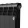 Bimetallic radiator Royal Thermo Biliner New/Noir Sable, 500 x 80 mm, 4 sections, black