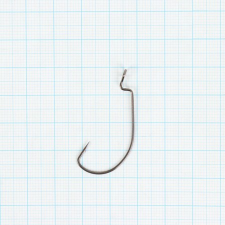 Offset hook Nautilus offSet Big Eye Series Worm 1006, No. 1, 10 pcs.-1