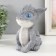 Dragon figure 18x10x12.5 cm, blue eyes