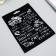 Plastic stencil "kit" kitchen 14.5x20cm