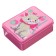 Diamond mosaic on the box, 11.5 x 8.5 cm, cats aristocrats