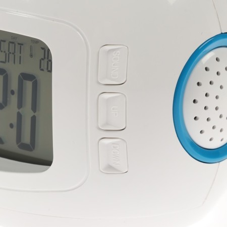 Luazon LB-10 "Star Sky" alarm clock, clock, 8 melodies, white-4