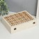 Board for painting a tree with divisions "Disor made of heart" 5.5x22.5x17 cm