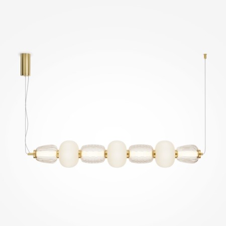 Squirrel Maytoni Mod267PL-L42G3K, LED, 42W, 110x17x322 cm, 7100lm, Color Gold