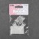 Flasping for stockings, 12 mm, 4 pcs, transparent color