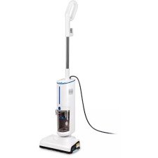 Vacuum cleaner 2 in 1 KT-5157-3, vertical, steam, 1000 watts, 1.2 l, heating 30 seconds, white and blue