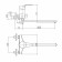 Fashun A2263 bath mixer, one -leaf, pour 320 mm, with a shower set, chrome
