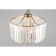 Suspended chandelier NELA E14 200W