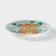 Board ceramic shade "Tigerok with pears", d = 17.5 cm, white color