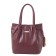 B2473 Bag bag, lightning department, burgundy color 32x30x13cm