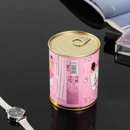 Socks in the jar "Mota nerves of efficient" (inside the socks are female, white color)-3