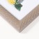Photo frame plastic 15x20 cm "Brick masonry" Cinnamon 24x19 cm