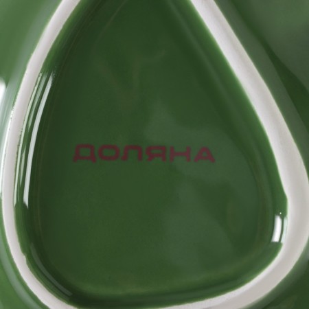 Serving share "Leaf", 17 × 12.5 × 3.9 cm, green color-4