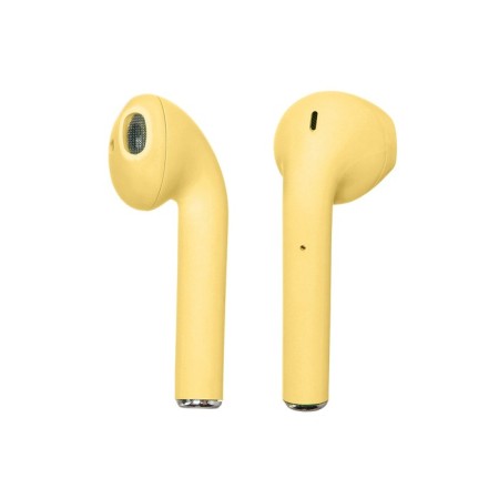 Wireless headphones Luazon i12, TWS, BT 5.0, 35/300 mAh, sensor, matte, yellow-2