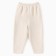 Children's pants Minaku: Fleece Soft, beige color, height 134 cm