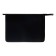 Plastic folder A4, 340 x 245 x 40 mm, lightning from above, plastic, calligrata top, black/fuchsia