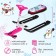 Snow -chapter "Timka Sport 1+", TS1+/B, white/black/pink color