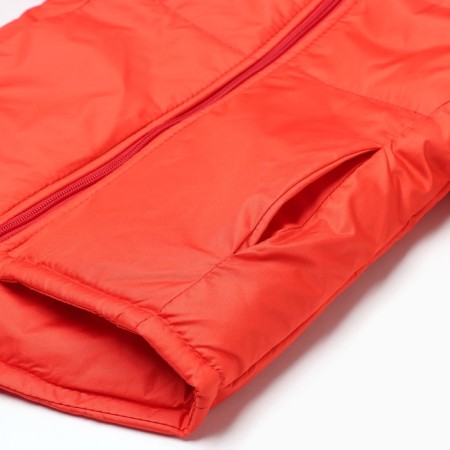 Demi-season suit, red color, height 86-92 cm-4