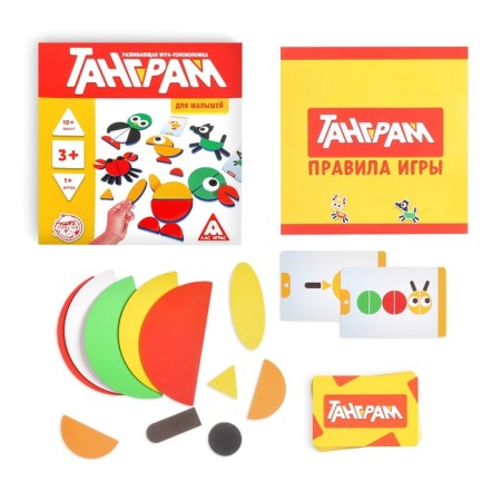 Developing head game “Tangram. For kids ", 3+-1