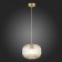 STL LUCE Sus. SL1154.313.01. Gran. 1x60 W, E27, 24.5x24.5x38 cm, brass color