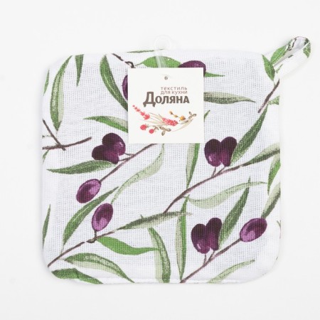 Group of shares Olives 19x19 cm, 100% cotton, Vatin 250 g/m2-3