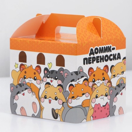 House-hunting house for birds and rodents "hamsters"-1