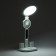 Clock - electronic lamp: calendar, thermometer, organizer, fan, 7 watts, 3 modes, USB