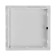 Examinated "Vento" DR2020PZ, 200 x 200 mm, with a pressure lock "Push", plastic