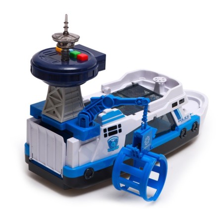 Parking "Police boat", light and sound-5