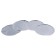 Foil is round, a set of 50 sheets with holes, D-12 cm, 3 packages