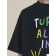 T -shirt for boys, height 104 cm, black color