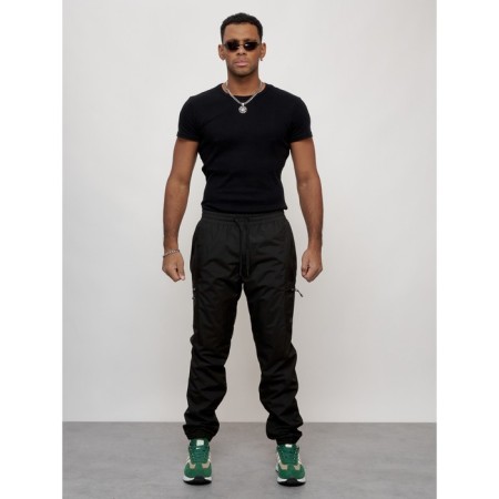 Sports male winter, size 48, black color-7