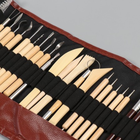Tools for modeling and creativity, set of 30 items 8x8x21 cm-1