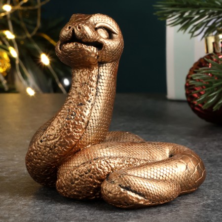 Figure "Snake Dasha" bronze, 5x6x4cm