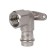 Wall-wall square Rommer RSS-0011-002234, VPR-BR, D = 22 mm x 3/4 ", with fastening, press