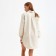 Women's shirt Minaku: Home Collection Beige color, pr 42