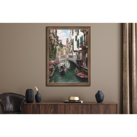 Reproduction of the picture "Blooming Venice", 50x70, frame (56-982t)-4
