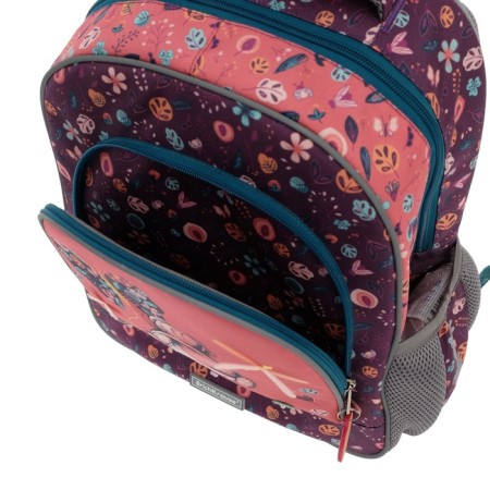 School backpack Erich Krause ergoline 15l, 39 x 28 x 14 cm, ergonomic back, Autumn Walk 51899-6