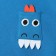 Costume for boys (sweatshirt, pants), I am beginning, blue color, height 104 cm