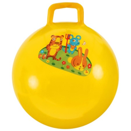 Ballion-jump with a handle Zabiaka, D = 45 cm, 350 g, Mix color-11