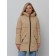 Women's winter jacket, size 44, mustard color