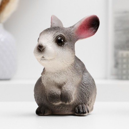 Piggy bank "Rabbit Gray" 10x8x12cm