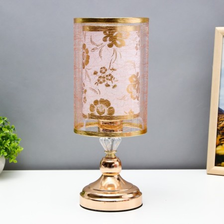 Board lamp "Noir" 1x40W E27 220V gold 13x13x33.5 cm Risalux