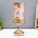 Board lamp "Noir" 1x40W E27 220V gold 13x13x33.5 cm Risalux